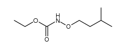 isopentyloxy-carbamic acid ethyl ester Structure