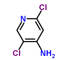2,5-Dichloro-4-pyridinamine Structure