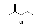 3-chloro-2-methylpent-1-ene Structure
