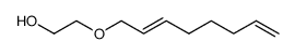 octa-2,7-dienyl-2-hydroxyethylether结构式
