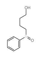 4-(benzenesulfinyl)butan-1-ol结构式