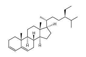 豆甾-3,5-二烯结构式