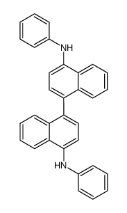 N,N'-diphenyl-(1,1'-binaphthyl)-4,4'-diamine Structure