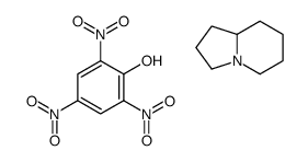 1,2,3,5,6,7,8,8a-octahydroindolizine,2,4,6-trinitrophenol结构式