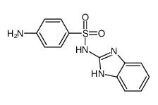 4-amino-N-(1H-benzimidazol-2-yl)benzenesulfonamide Structure