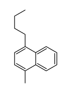 1-butyl-4-methylnaphthalene Structure