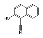 2-hydroxynaphthalene-1-carbonitrile structure