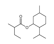 (5-methyl-2-propan-2-ylcyclohexyl) 2-methylbutanoate Structure