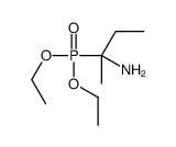 2-diethoxyphosphorylbutan-2-amine结构式