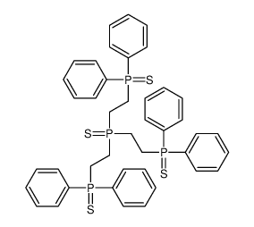 tris(2-diphenylphosphinothioylethyl)-sulfanylidene-λ5-phosphane结构式