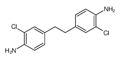 4-[2-(4-amino-3-chlorophenyl)ethyl]-2-chloroaniline Structure