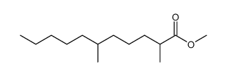 2,6-Dimethylundecanoic acid methyl ester structure