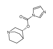 (R)-imidazole-1-carboxylic acid 1-azabicyclo[2.2.2]oct-3-yl ester Structure