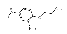 5-硝基-2-N-丙氧基苯胺结构式