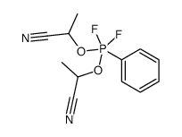 2-(1-cyanoethoxy-difluoro-phenyl-λ5-phosphanyl)oxypropanenitrile Structure