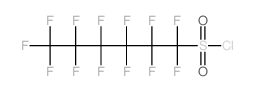 1-Hexanesulfonylchloride, 1,1,2,2,3,3,4,4,5,5,6,6,6-tridecafluoro-结构式