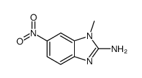 Benzimidazole, 2-amino-1-methyl-6-nitro- (7CI,8CI)结构式