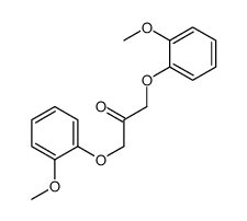 1,3-bis(2-methoxyphenoxy)propan-2-one Structure