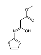 methyl 3-oxo-3-(1,3-thiazol-2-ylamino)propanoate Structure