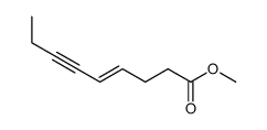 methyl non-4-en-6-ynoate Structure