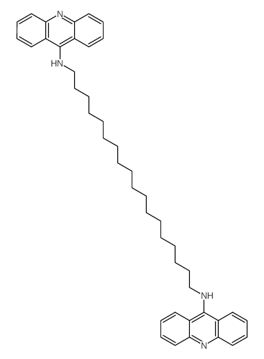 N,N-diacridin-9-yloctadecane-1,18-diamine structure