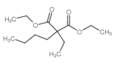 Propanedioic acid,2-butyl-2-ethyl-, 1,3-diethyl ester结构式
