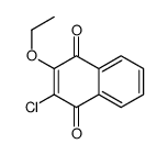 2-chloro-3-ethoxynaphthalene-1,4-dione结构式
