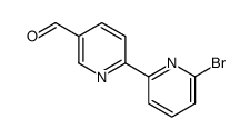 6-BROMO-2,2'-BIPYRIDINE-5-CARBOXALDEHYDE结构式