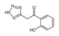 1-(2-hydroxyphenyl)-2-(2H-tetrazol-5-yl)ethanone结构式