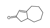 4,5,6,7,8,8a-hexahydro-1H-azulen-2-one结构式