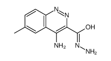 4-amino-6-methylcinnoline-3-carbohydrazide Structure