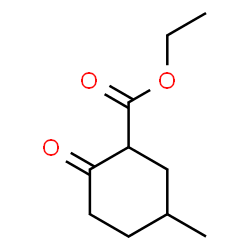 Ethyl 5-methyl-2-oxocyclohexane-1-carboxylate结构式