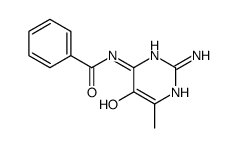 N-(2-amino-5-hydroxy-6-methylpyrimidin-4-yl)benzamide结构式