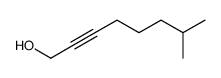 7-methyloct-2-yn-1-ol结构式