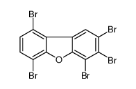 1,4,6,7,8-pentabromodibenzofuran Structure