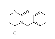 3-benzyl-4-hydroxy-1-methyl-4H-pyrimidin-2-one结构式