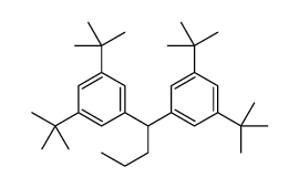 1,3-ditert-butyl-5-[1-(3,5-ditert-butylphenyl)butyl]benzene Structure