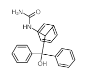 Urea,N-(2-hydroxy-1,2,2-triphenylethyl)-结构式