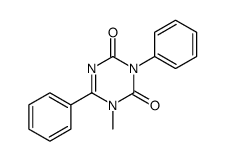 1-methyl-3,6-diphenyl-1,3,5-triazine-2,4-dione Structure
