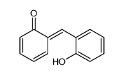 6-[(2-hydroxyphenyl)methylidene]cyclohexa-2,4-dien-1-one结构式