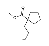 methyl 1-butylcyclopentane-1-carboxylate Structure