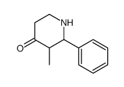 3-methyl-2-phenylpiperidin-4-one Structure