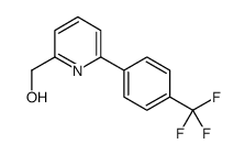 6-[4-(三氟甲基)苯基]-2-吡啶甲醇结构式