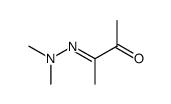 2,3-butanedione mono N,N-dimethylhydrazone Structure