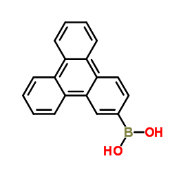 Triphenylen-2-ylboronic acid structure