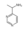 4-Pyrimidinemethanamine, alpha-methyl- (9CI) Structure