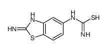 Thiourea, (2-amino-5-benzothiazolyl)- (9CI) picture