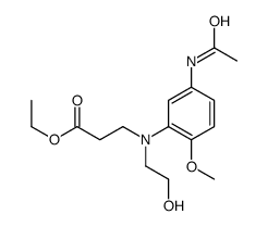 ethyl N-[5-(acetylamino)-2-methoxyphenyl]-N-(2-hydroxyethyl)-beta-alaninate picture