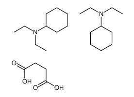 succinic acid, compound with N,N-diethylcyclohexylamine (1:2) picture