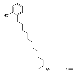 2-dodecylphenol,formaldehyde,methanamine Structure